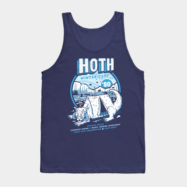 Hoth Winter Camp Tank Top by Olipop